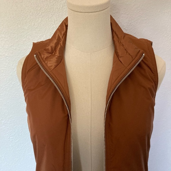 Lafayette 148 Bellamy fully reversible Vest in copper color size XXS - Picture 5 of 11